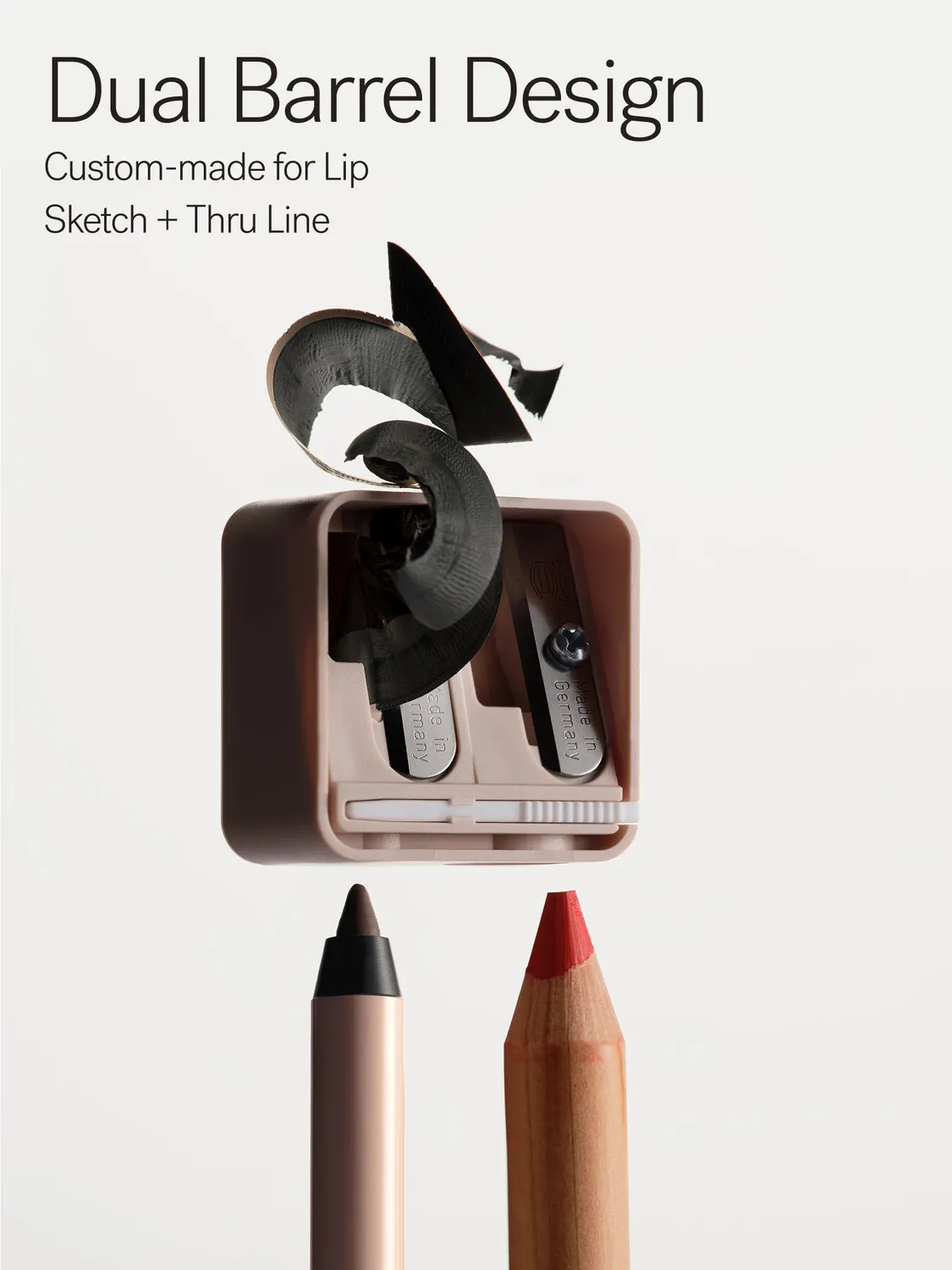 ILIA Precision Dual Sharpener potloodslijper lip oog compact