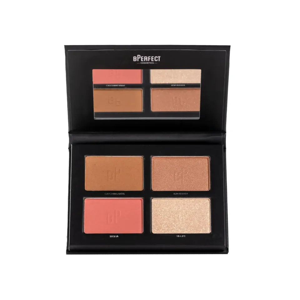 BPerfect Shaded Face Quad palette 12g 4 kleuren