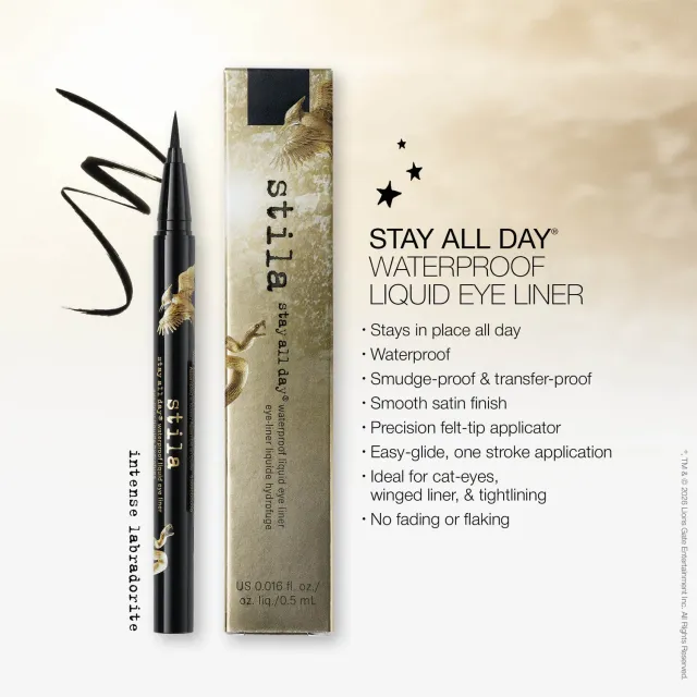 Stila Stay All Day Eyeliner waterproof intense labradorite