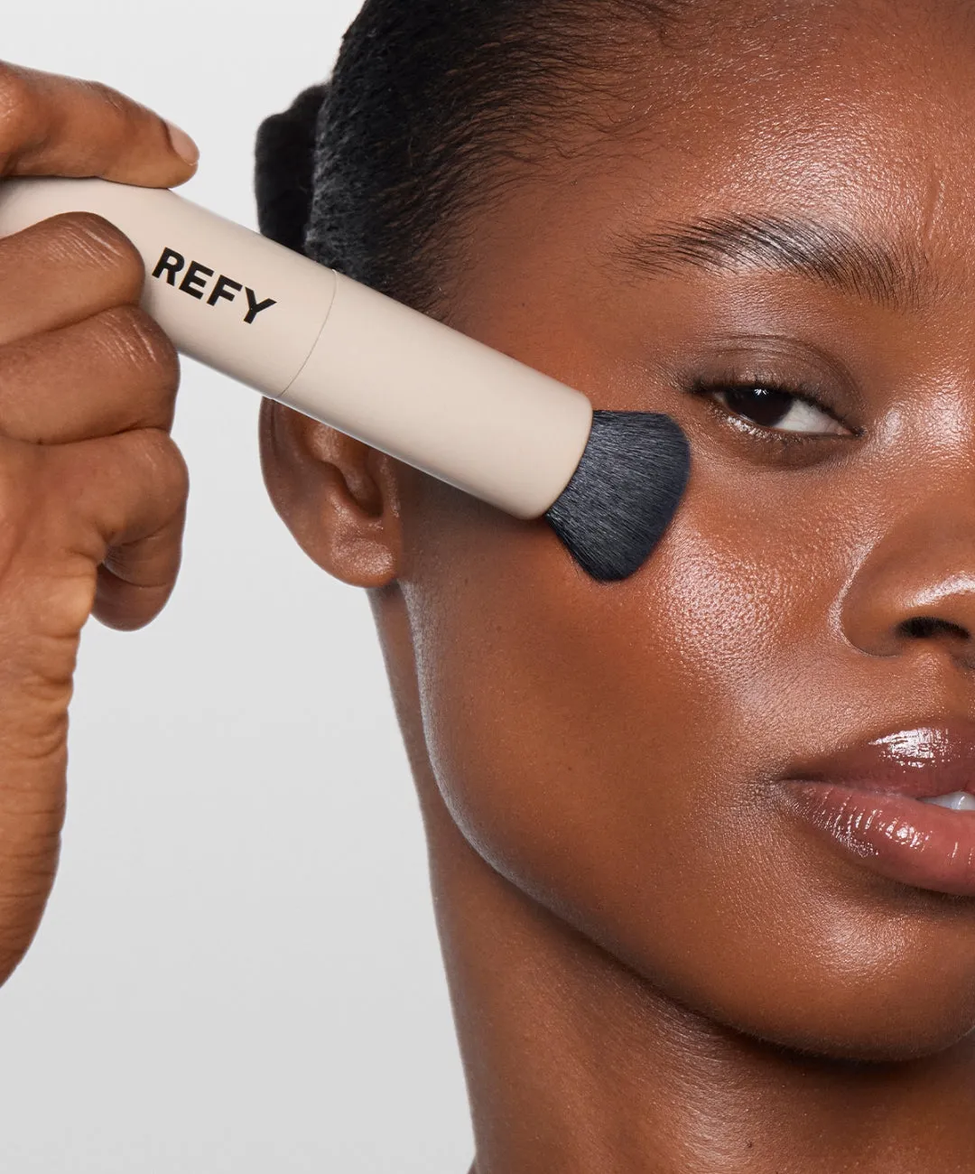 REFY Beauty Duo Brush blush kwast synthetisch