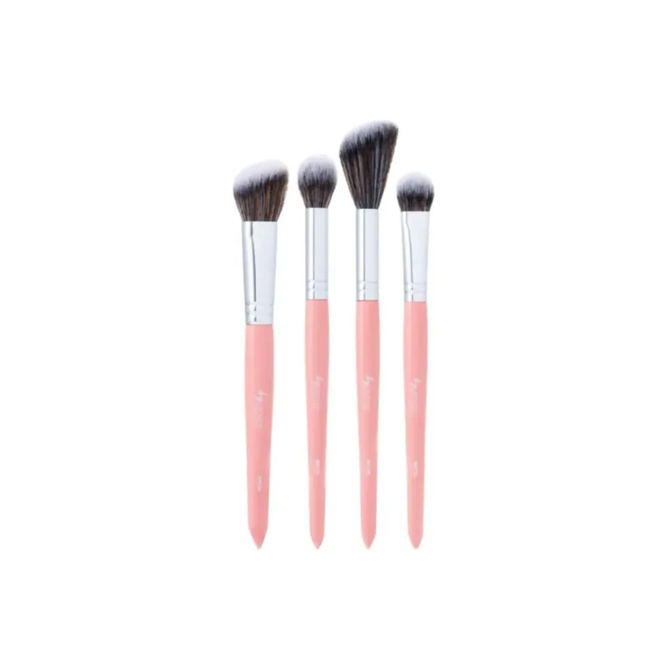 BPerfect BYCC Face Details Luxe Brush Set kwastenset 4 stuks
