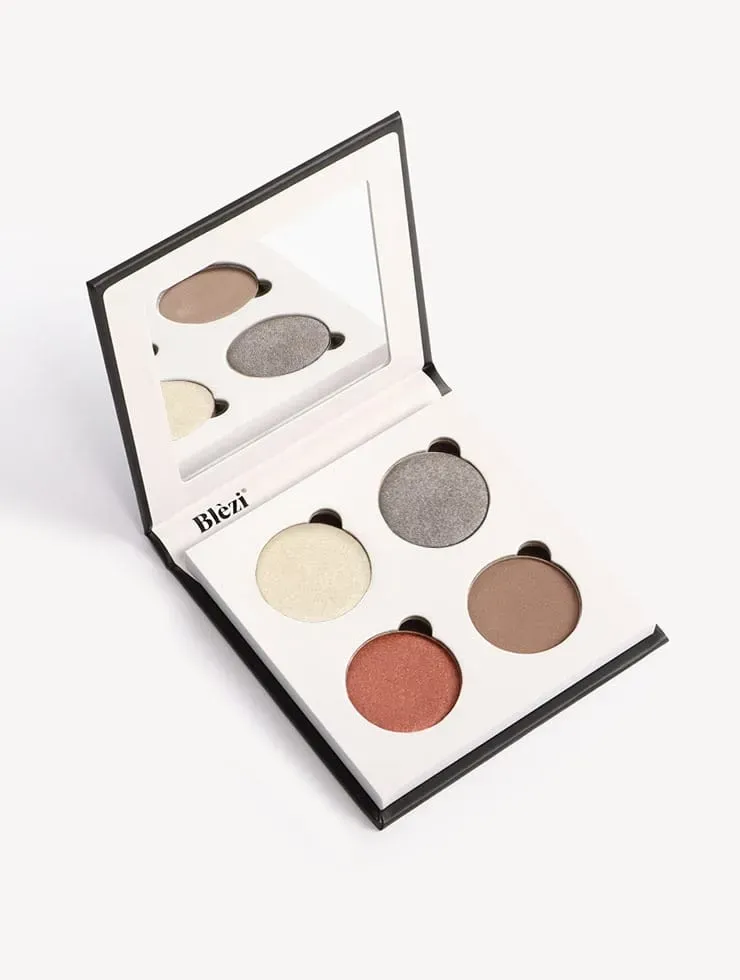 Blezi Festive oogschaduwpalette 4 kleuren navulbaar