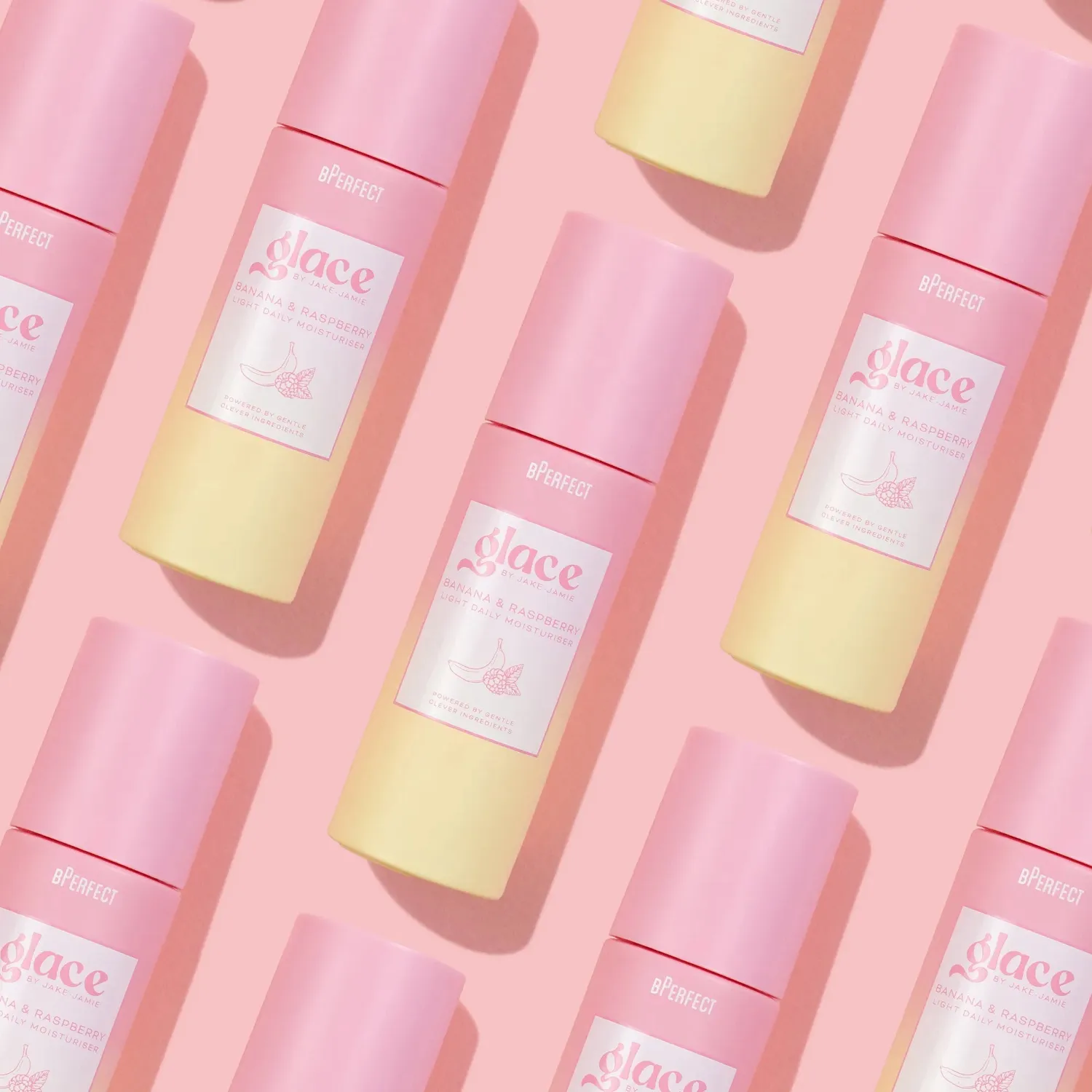 BPerfect Glace Banana Raspberry dagcrème 50ml licht