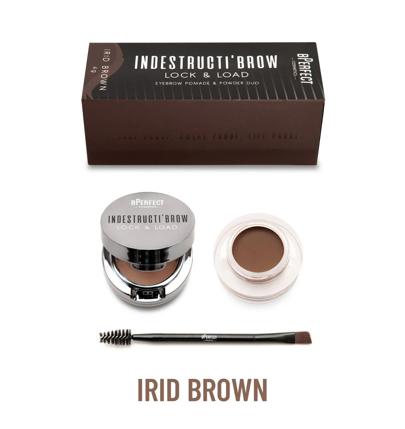 BPerfect IndestructiBrow wenkbrauwset pomade poeder complete