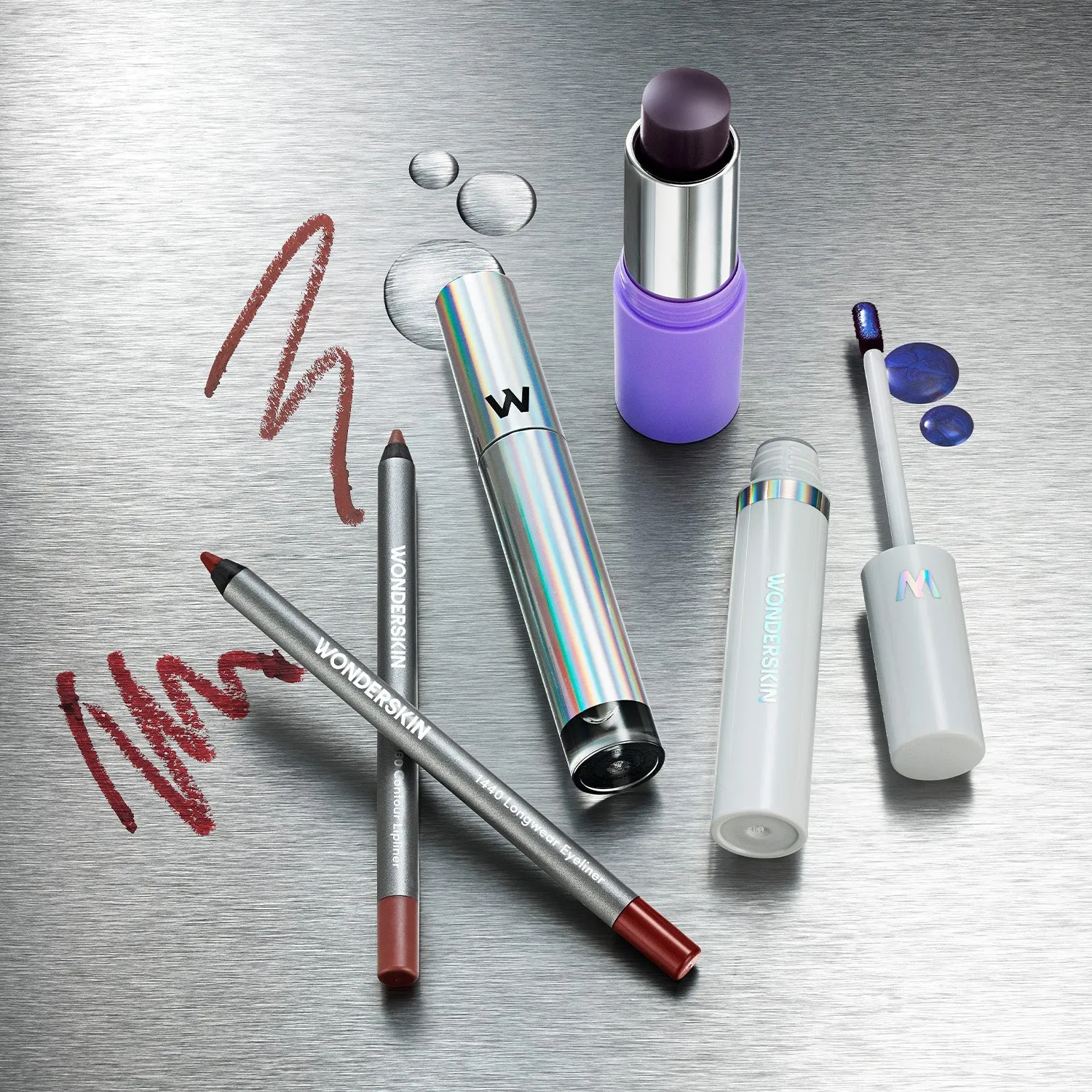 Wonderskin The Icons Edit make-up set met lip eyeliner liner