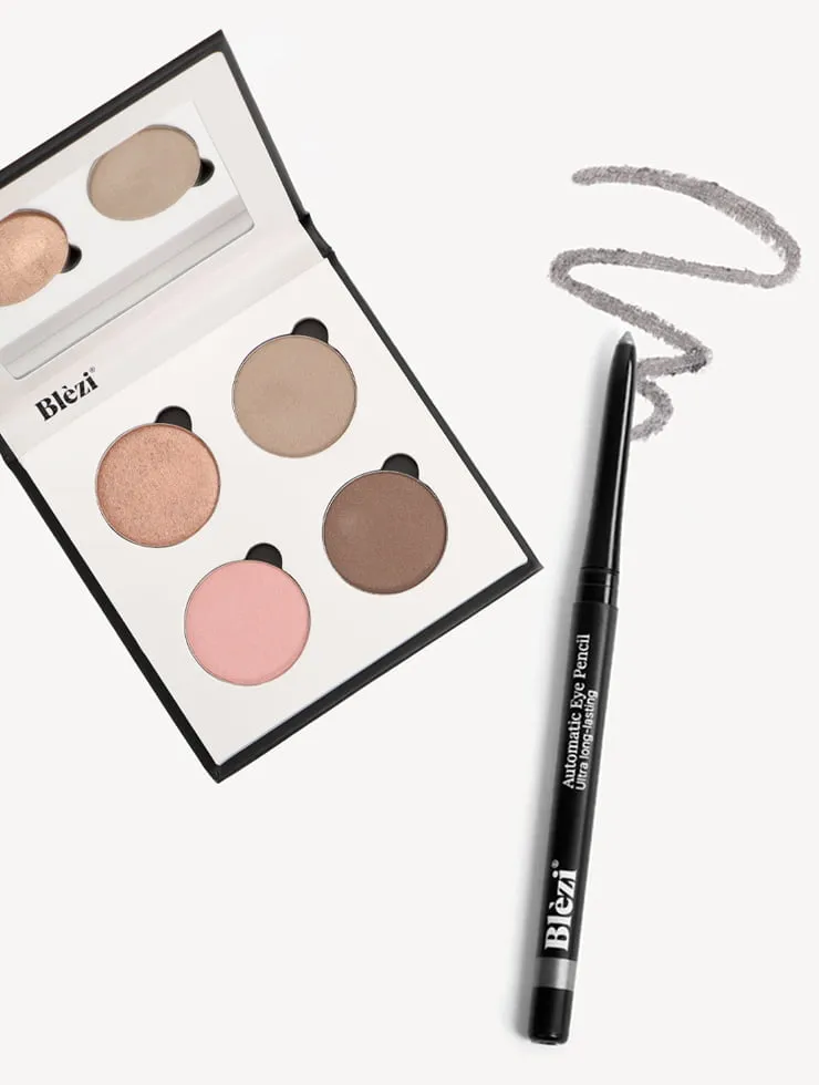 Blezi Blue Eyes Natural oogmake-up set waterproof