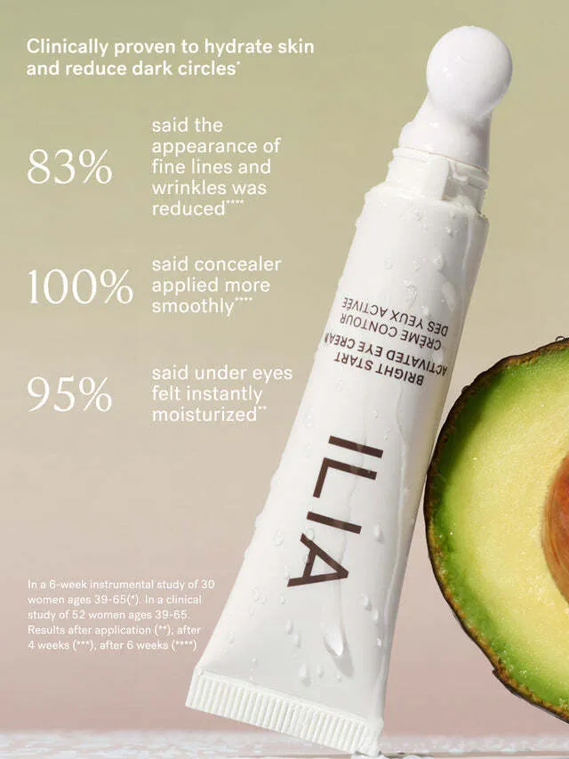 ILIA Bright Start oogcrème 15 ml retinol alternatief
