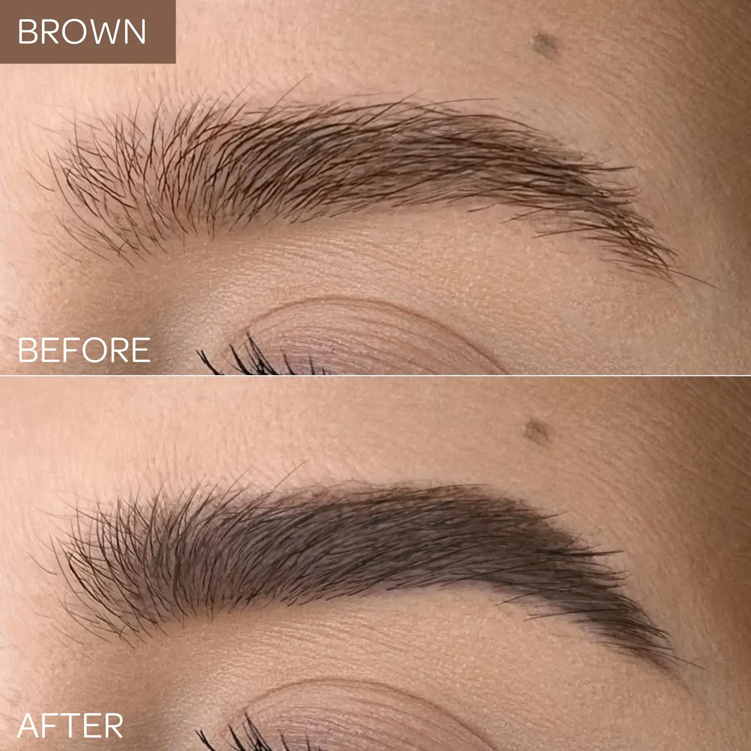 BPerfect Indestructi'Brow Brow Fiber Gel Brown volume