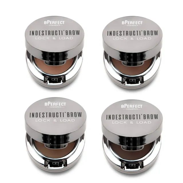 BPerfect IndestructiBrow Lock & Load PRO wenkbrauwset 4 duo's