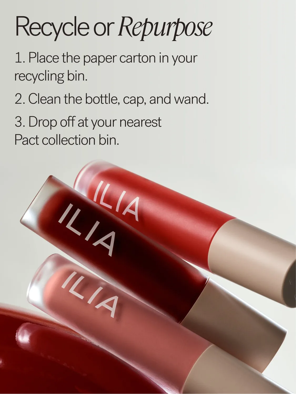 ILIA Overglaze Mini Lipgloss Trio 3x1,5 ml hydraterend