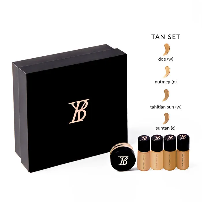 Youngblood Liquid Mineral Foundation Minis proefset Fair