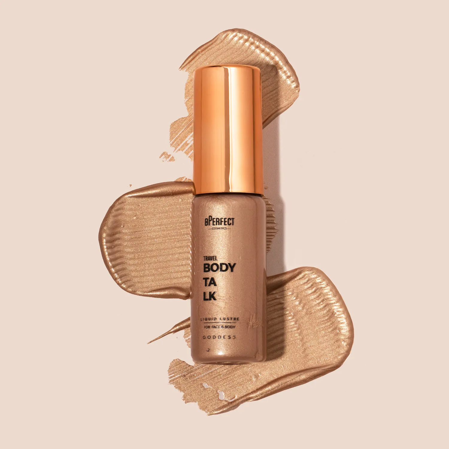 BPerfect Body Talk Liquid Lustre Travel Mini highlighter glanzend
