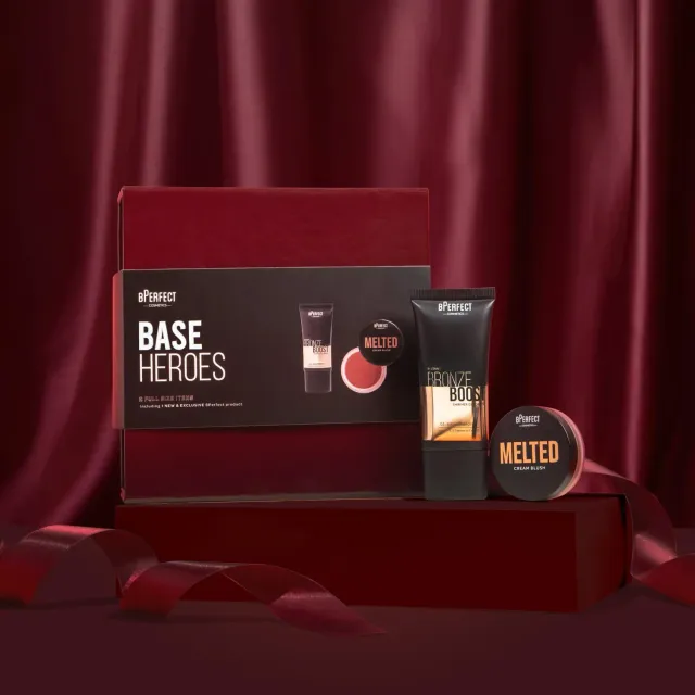 BPerfect Base Heroes make-up set Desert Rose Medium Bronze