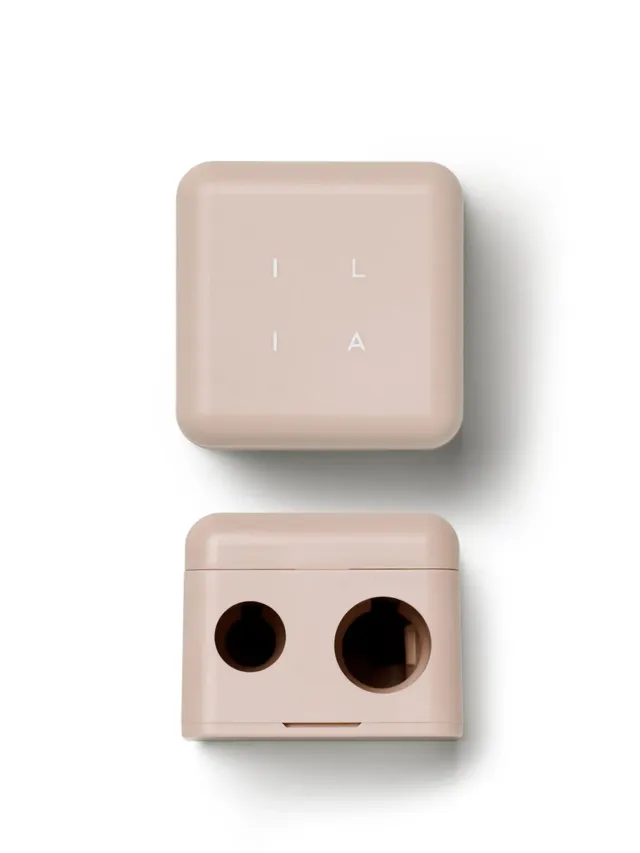 ILIA Precision Dual Sharpener potloodslijper lip oog compact