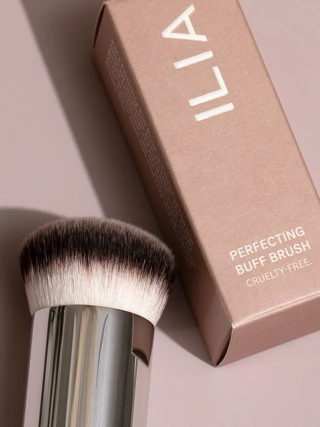 ILIA Beauty Perfecting Buff Brush make-up kwast vegan