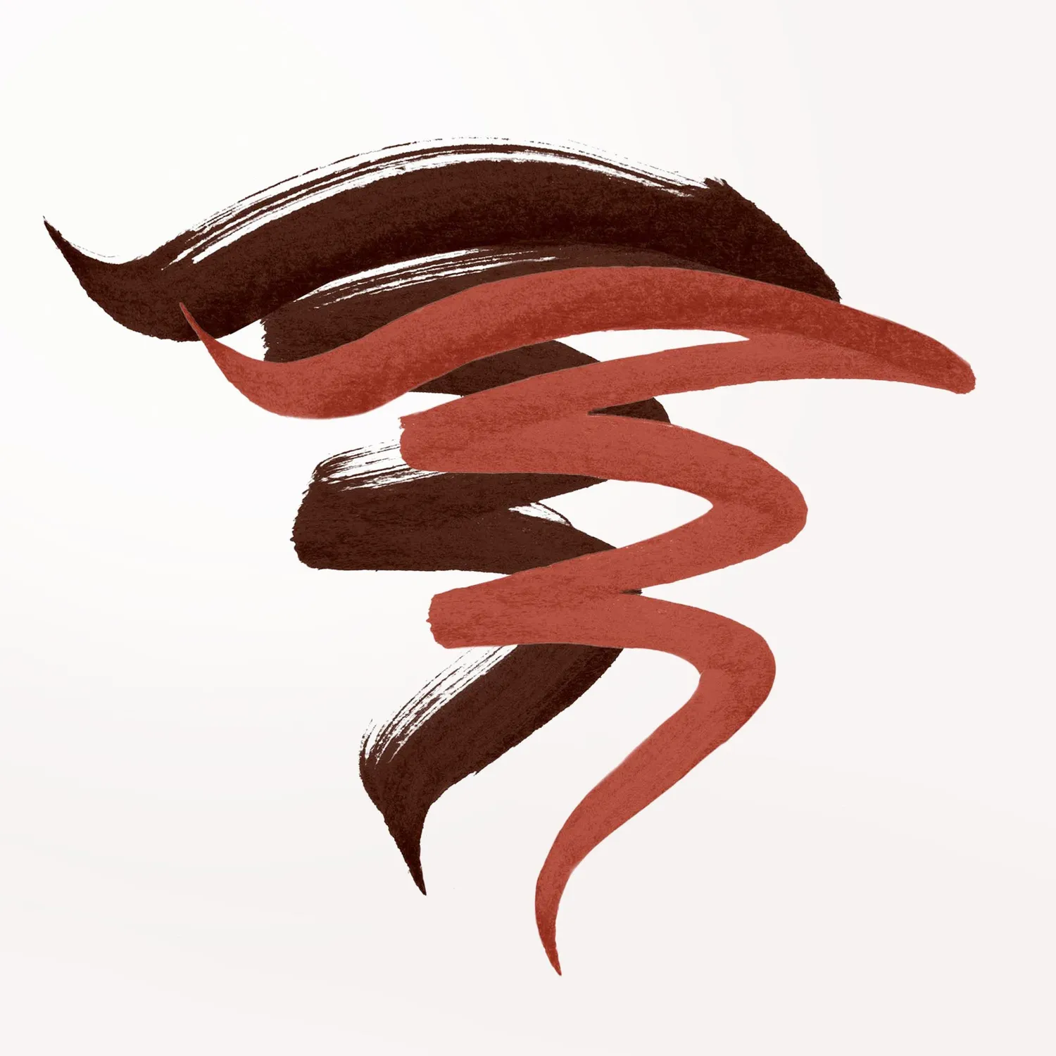 Stila Stay All Day Dual-Ended eyeliner Amber Dark Brown waterproof