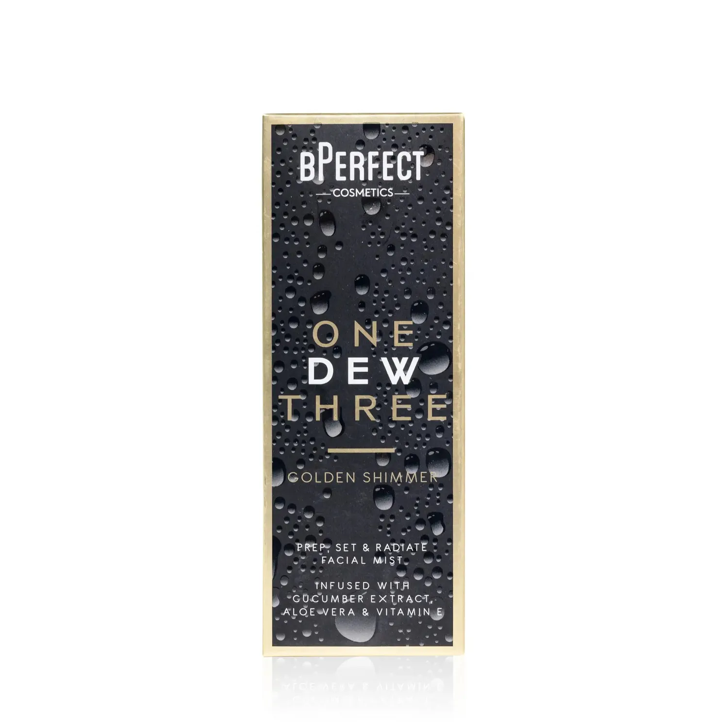 BPerfect One Dew Three Golden Shimmer setting spray 100ml glow