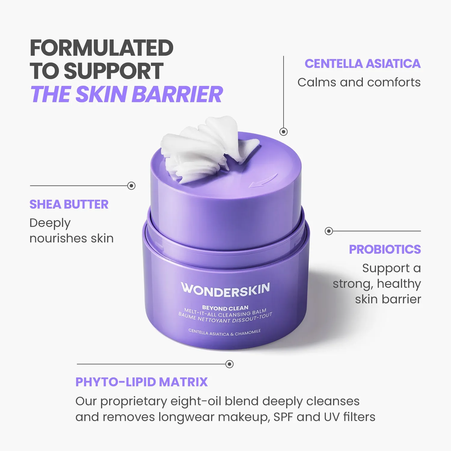 Wonderskin Beyond Clean Melt-It-All Reinigingsbalsem navulling
