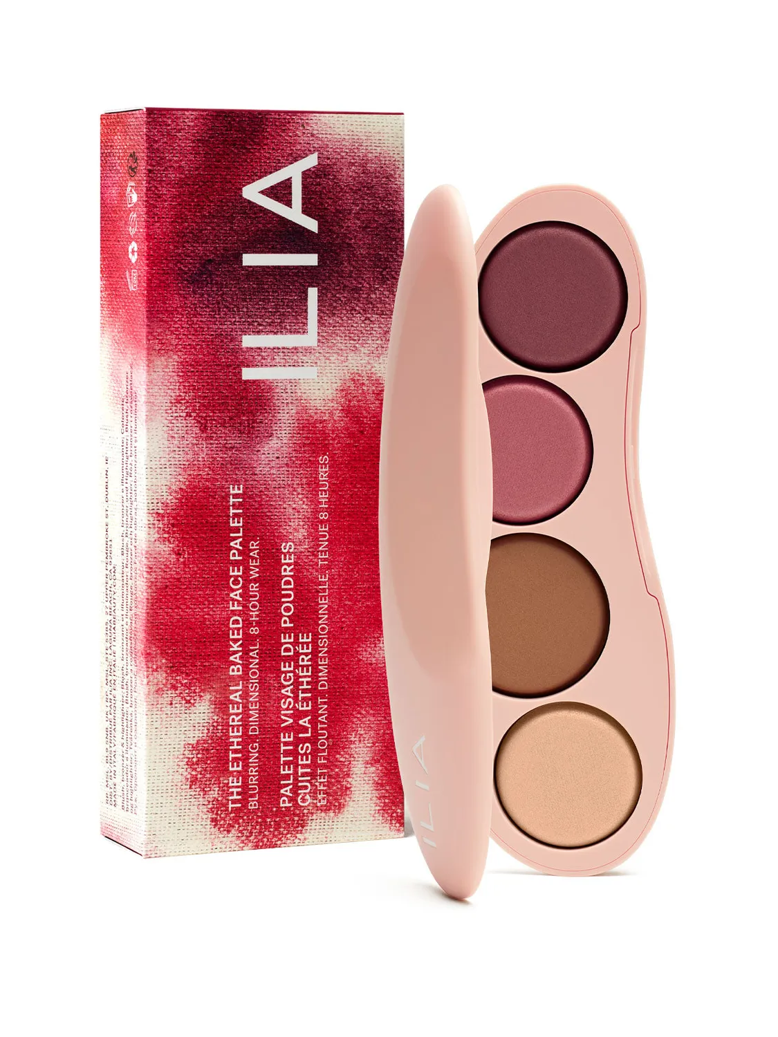 ILIA Ethereal Baked Face Palette blush palette stralend