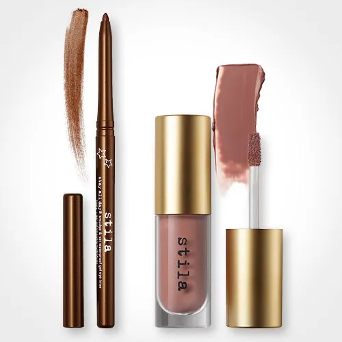 Stila Hazel Eyes oogset Lionfish Bronze + Mauvelous