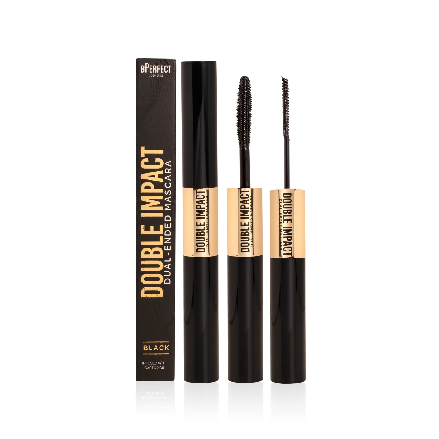 BPerfect Double Impact Mascara Black 2-in-1 34g