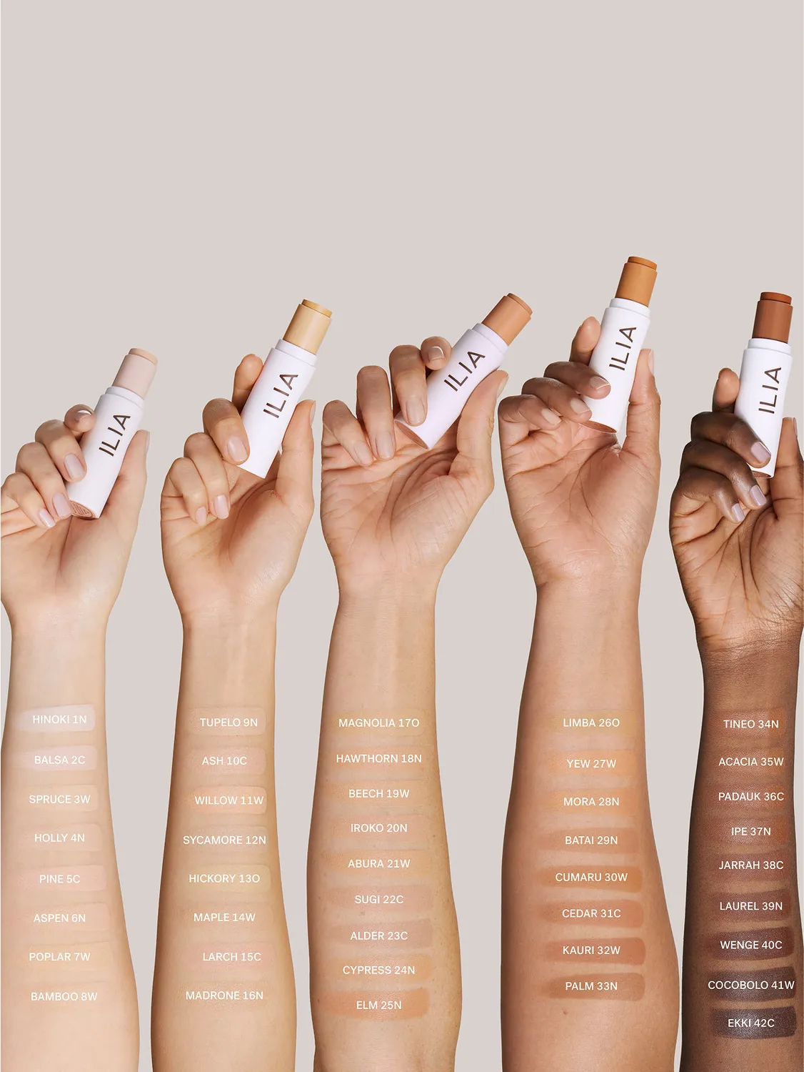 ILIA Skin Rewind Stick foundation Hinoki 1N mat