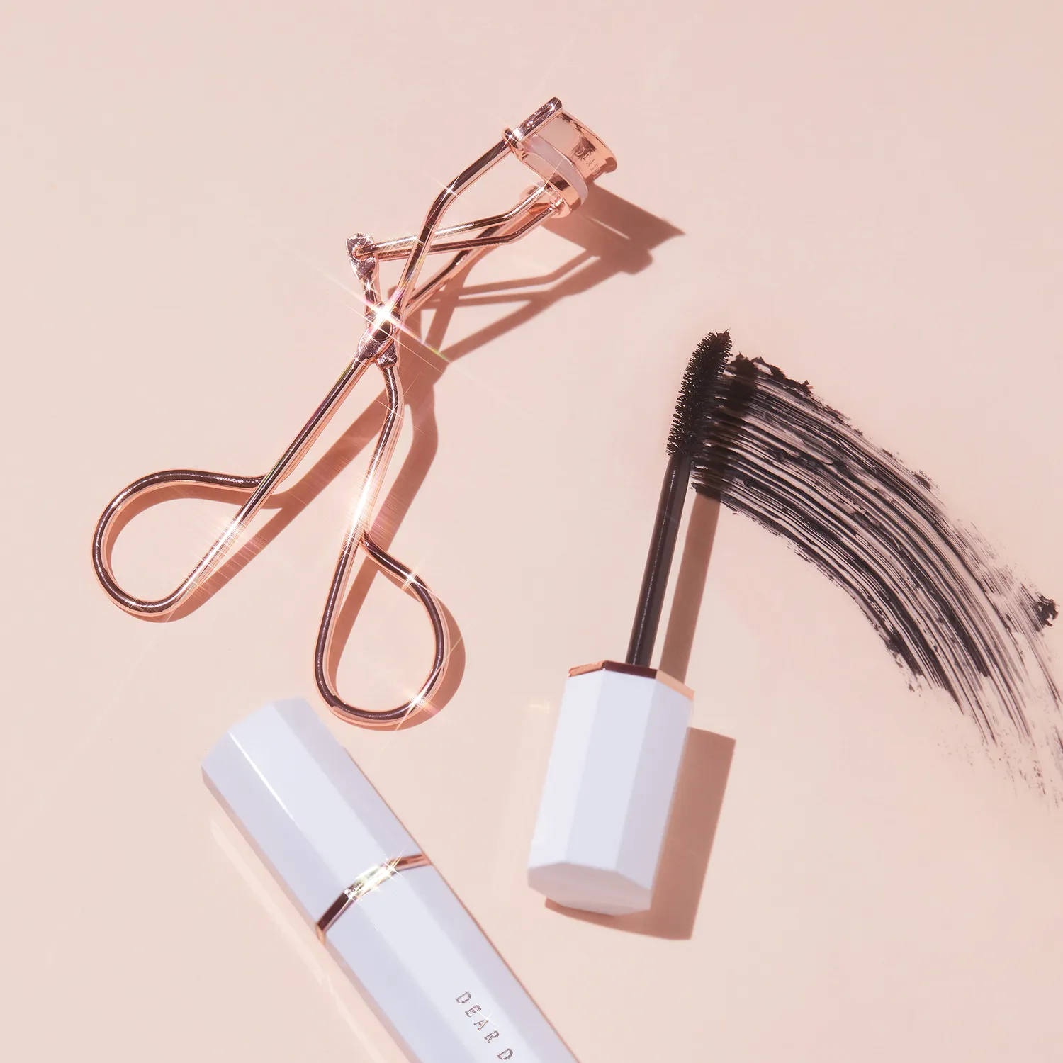 DEAR DAHLIA Dream Lash wimperkruller pink gold met refill pad