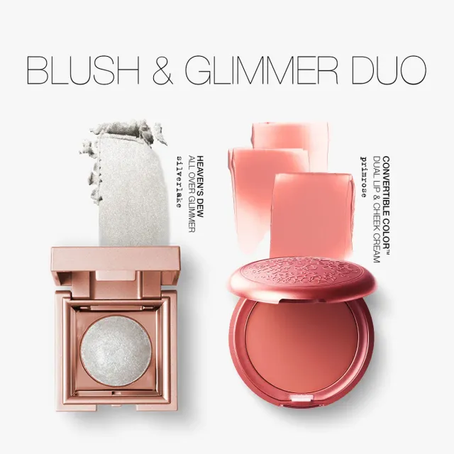 Stila Blush & Glimmer Duo blush Primrose Silverlake dauwfris