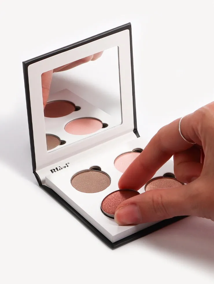 Blèzi Eyeshadow Palette oogschaduwpalette 4 vakjes