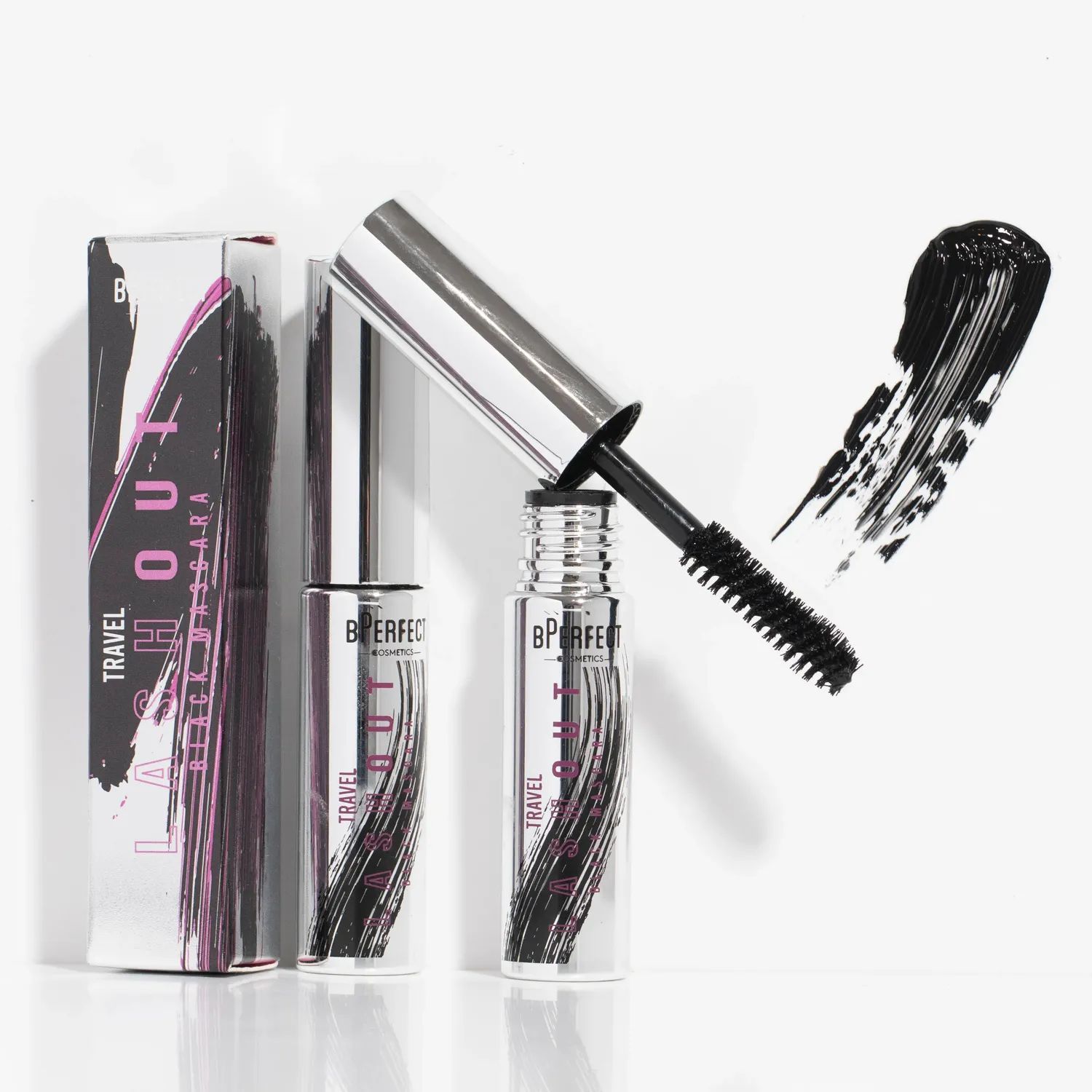 BPerfect Lashout Mascara zwart travel mini 6ml volume