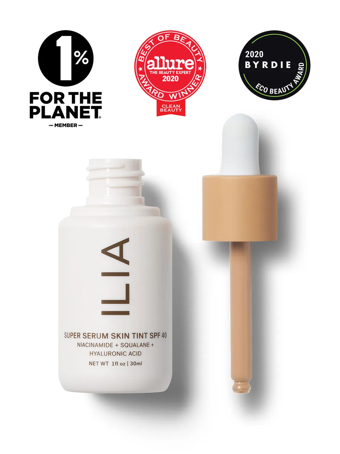ILIA Super Serum Skin Tint SPF 40 foundation Rendezvous ST1