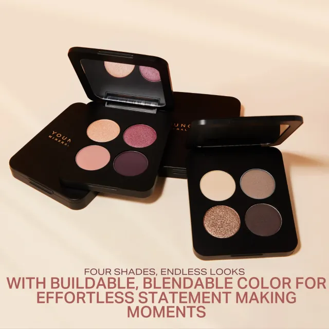 Youngblood Pressed Mineral Oogschaduwpalette Garden Party mineraal