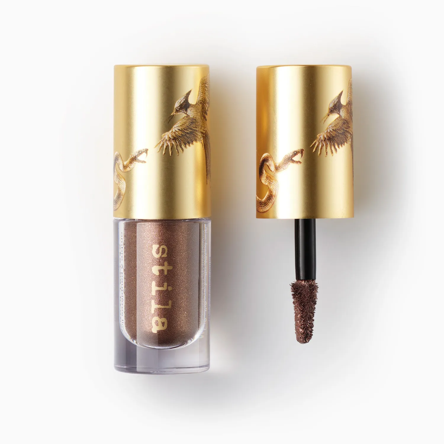 Stila All Fire oogschaduw kajal Duo Eternal Bronze shimmer