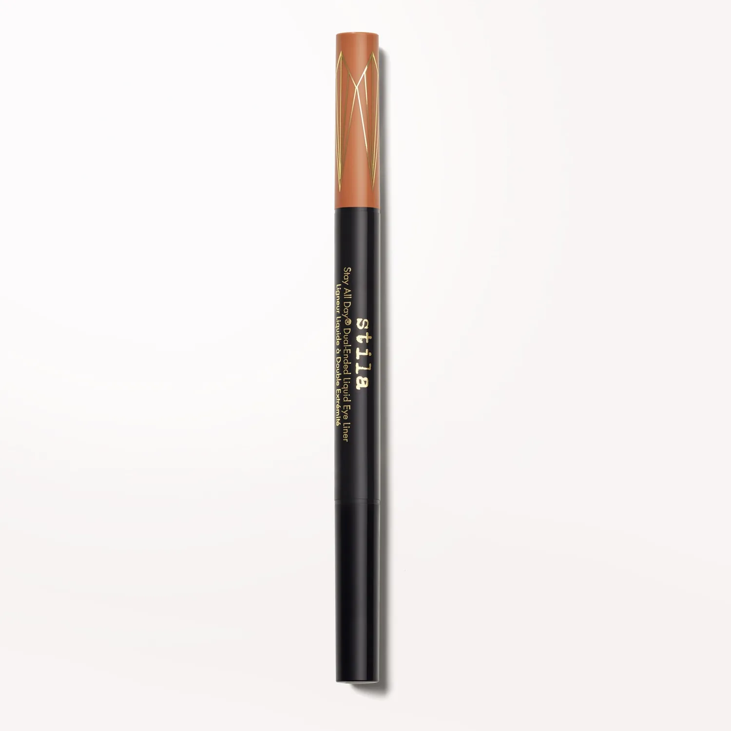 Stila Stay All Day Dual eyeliner Kitten Kosmo Intense Black