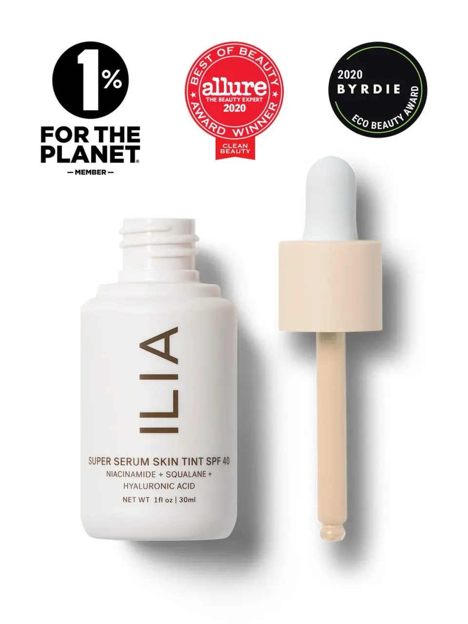 ILIA Super Serum Skin Tint SPF 40 foundation Rendezvous ST1