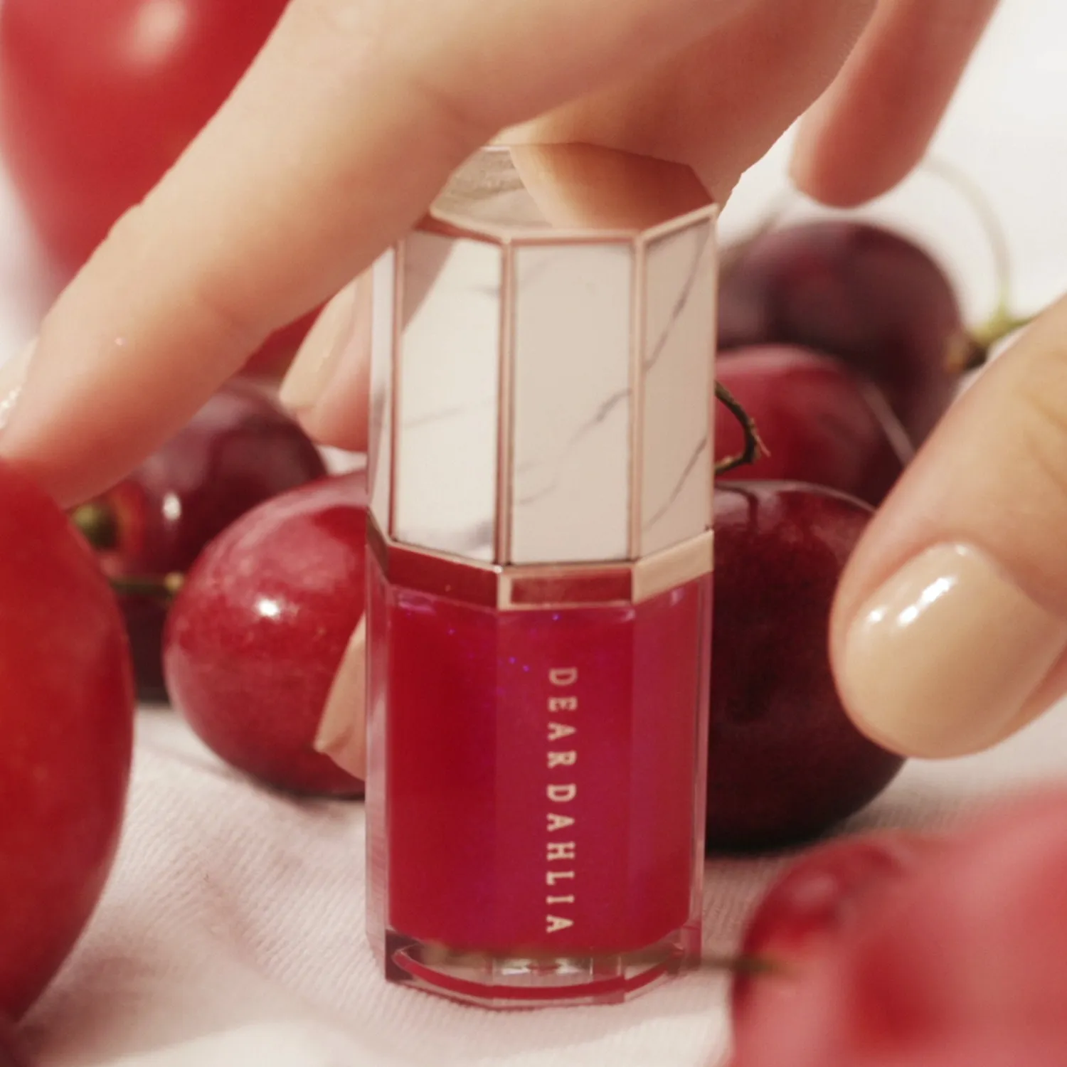 DEAR DAHLIA Paradise Aurora Shine lipgloss Bronze Sky glanzende finish