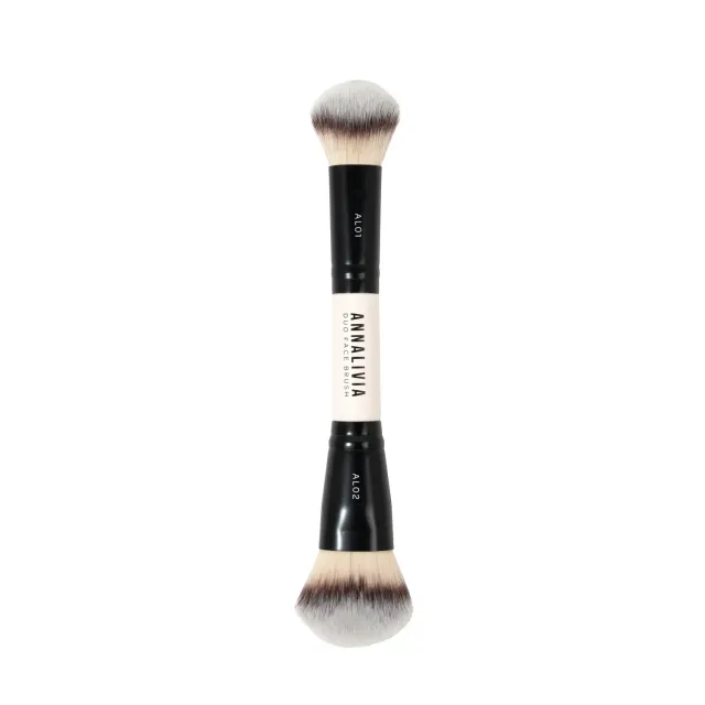 BPerfect x Annalivia Duo Face Brush blushkwast dubbelzijdig