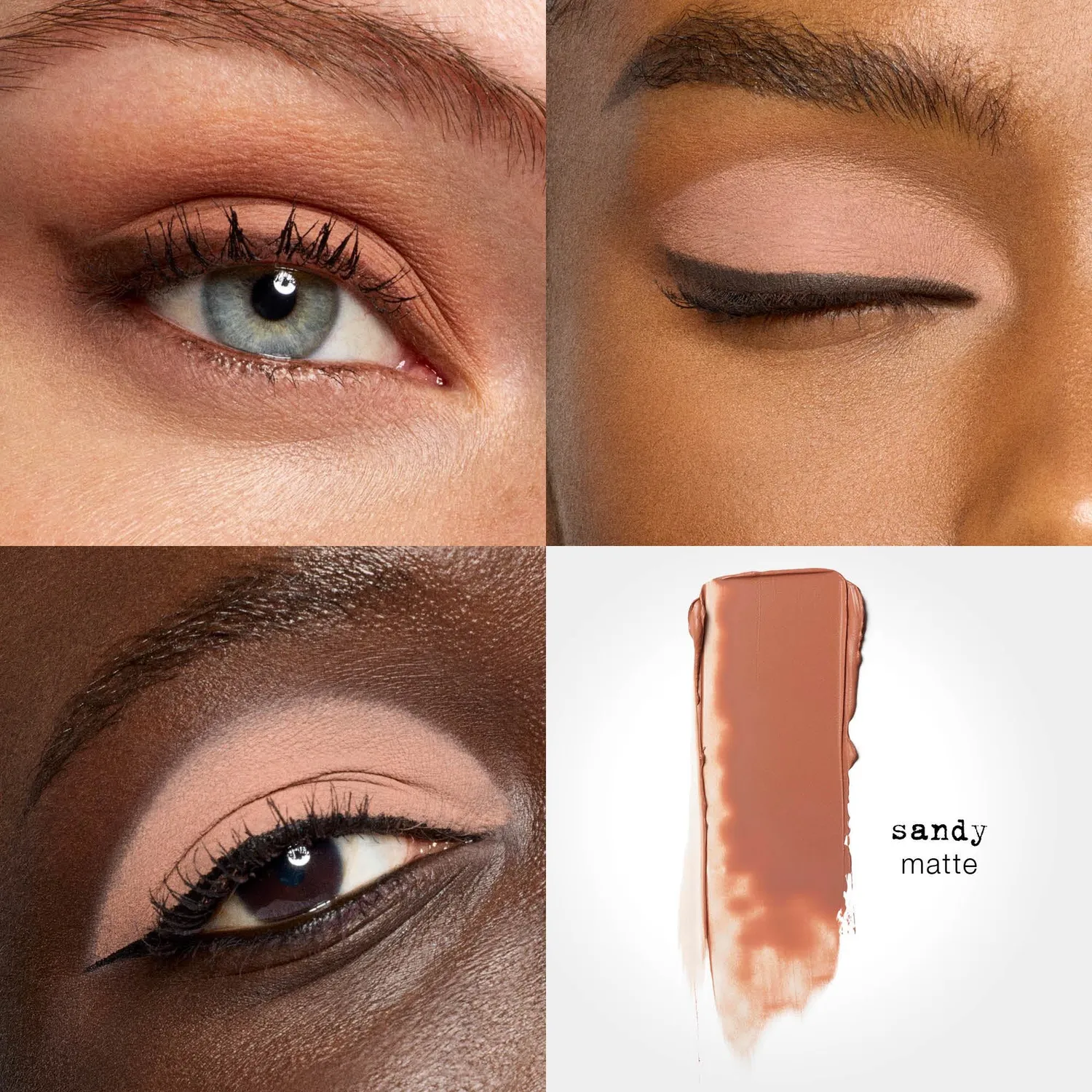 Stila Mini Liqua-Play Eye Shadow oogschaduw Sandy Matte mat