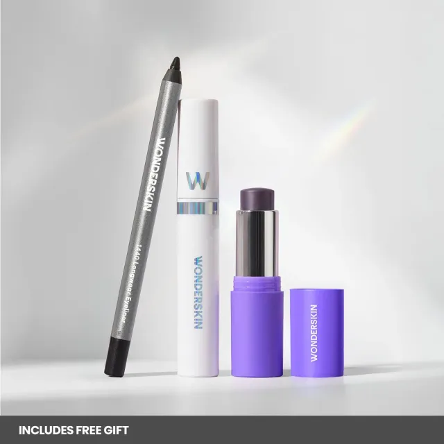 Wonderskin The Bestsellers Set lip stain eyeliner luxe