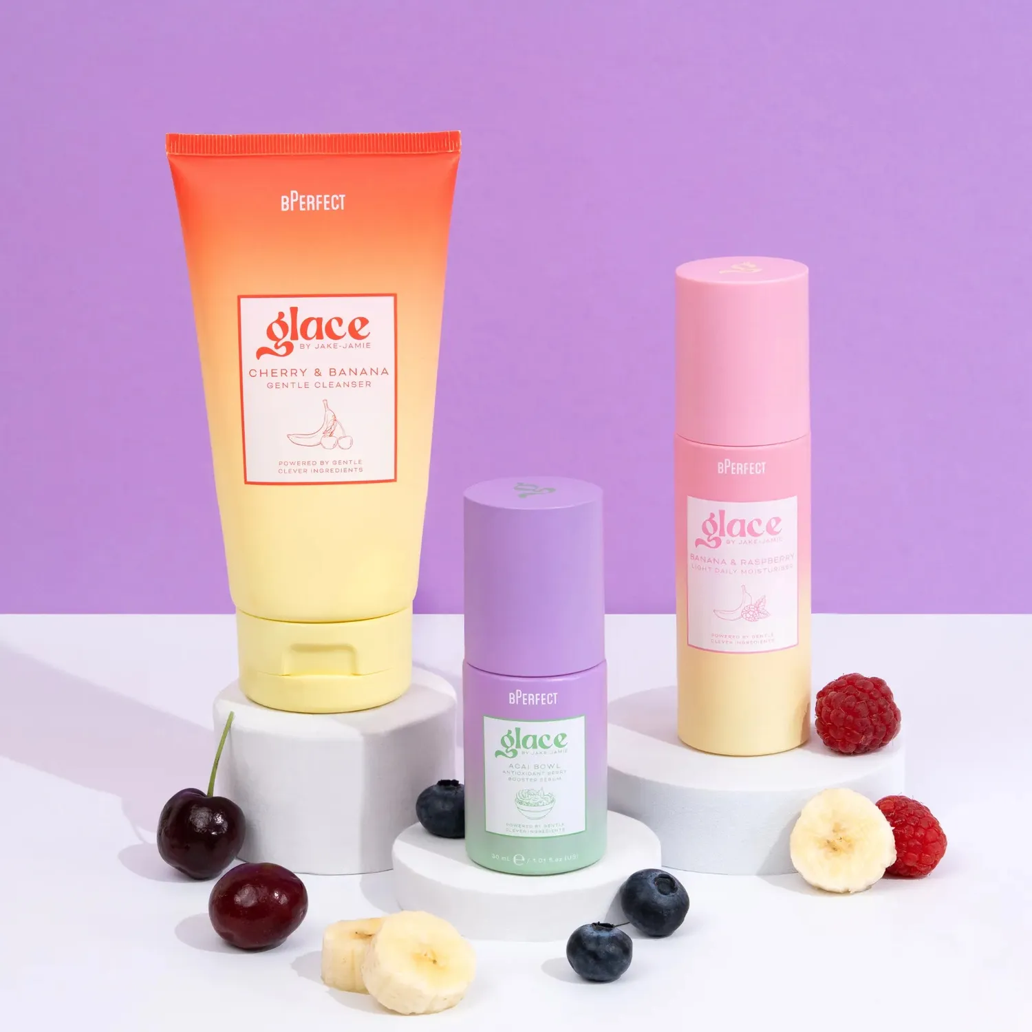 BPerfect Glace Jake-Jamie The Collection skincare set 3-delig
