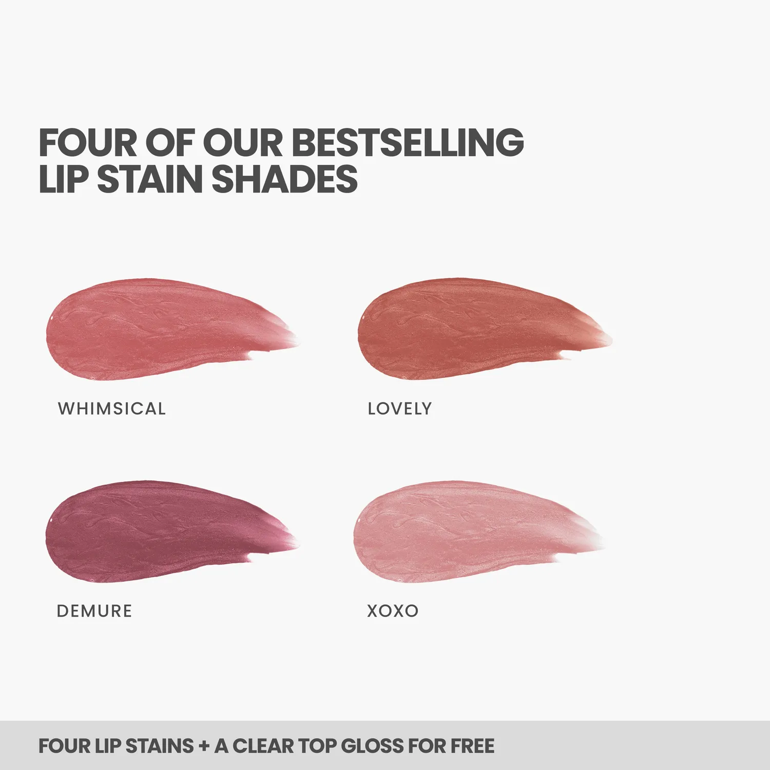 Wonderskin All-Day Lip Set lipstain met gloss 5-delig