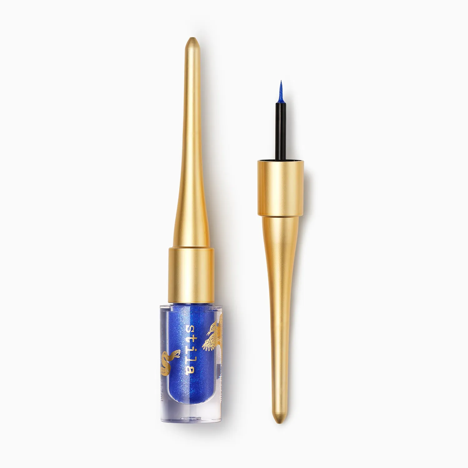 Stila Stay All Day InkWear eyeliner Electric Sky blauw shimmer