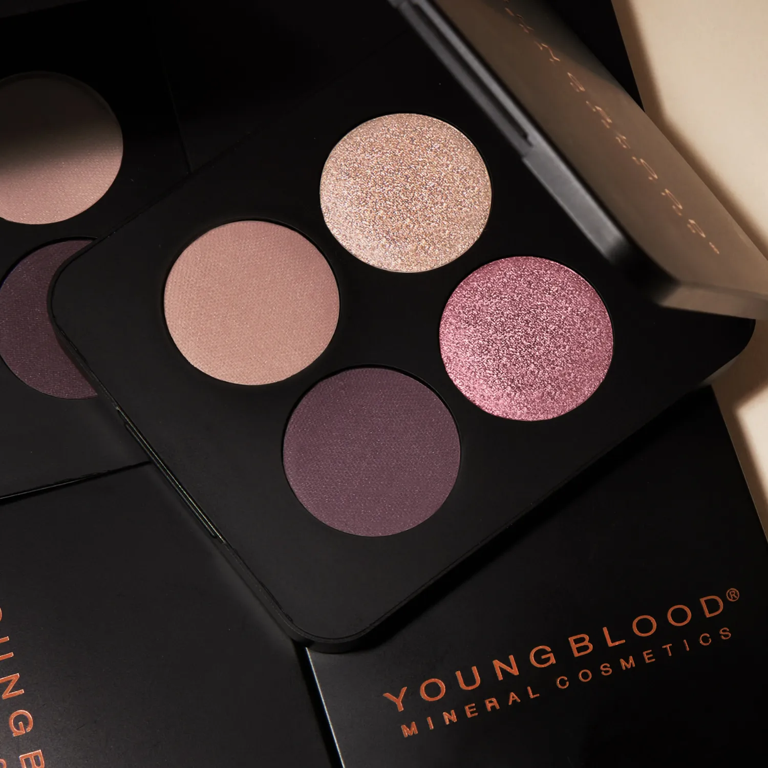 Youngblood Pressed Mineral Oogschaduwpalette Garden Party mineraal