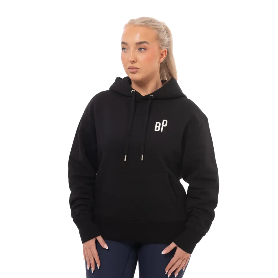 BPerfect Black hoodie zwart 400gsm organisch katoen