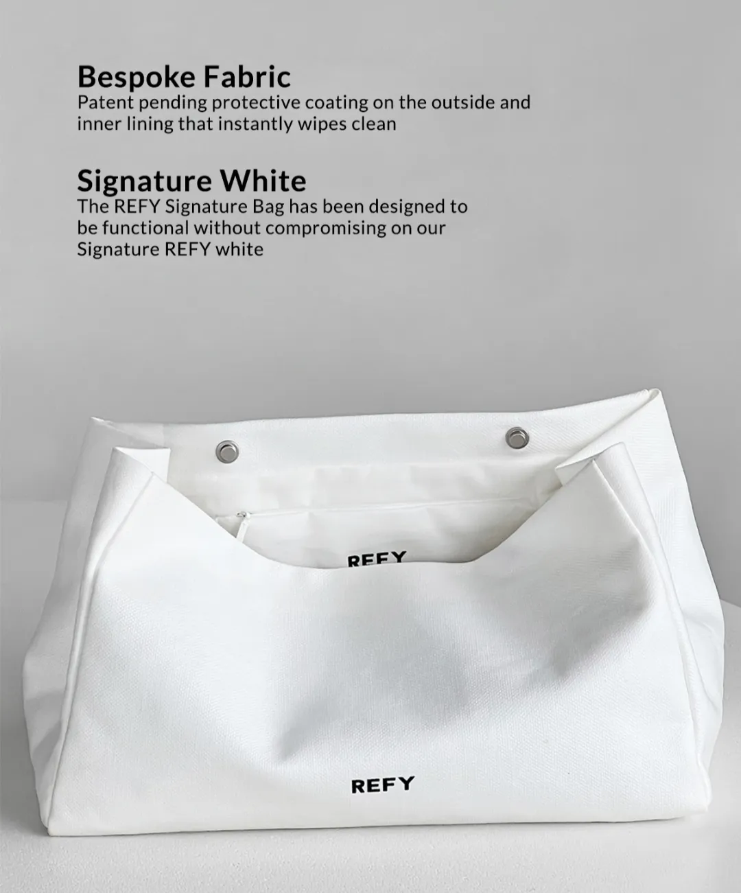 REFY Signature Bag make-up tas wit afveegbaar