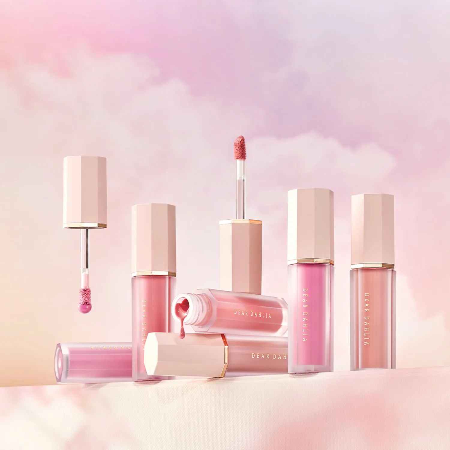Dear Dahlia Petal Drop Warm Pink Kit liquid blush duo