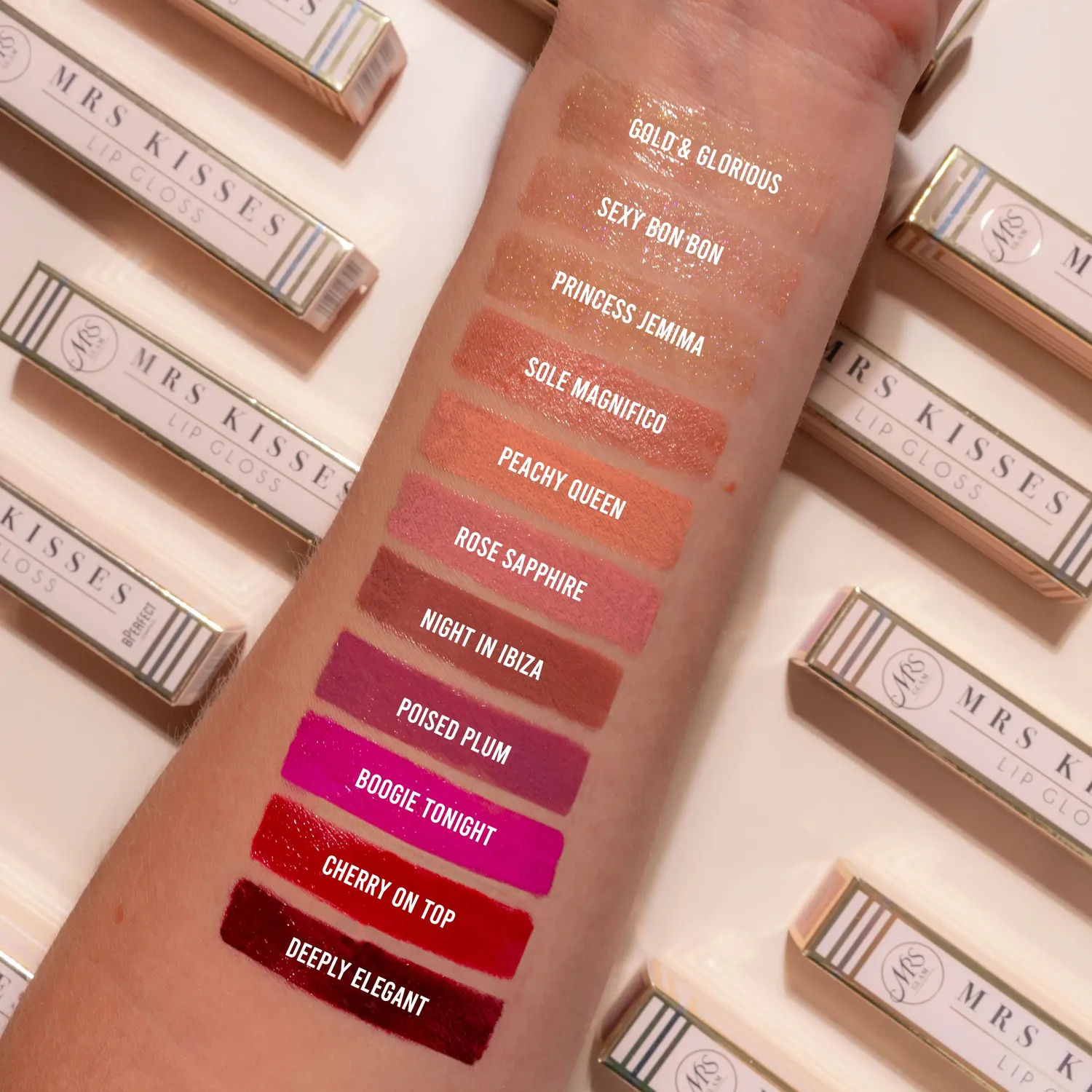BPerfect Mrs Glam Mrs Kisses Lipgloss Cherry on Top 3,5g