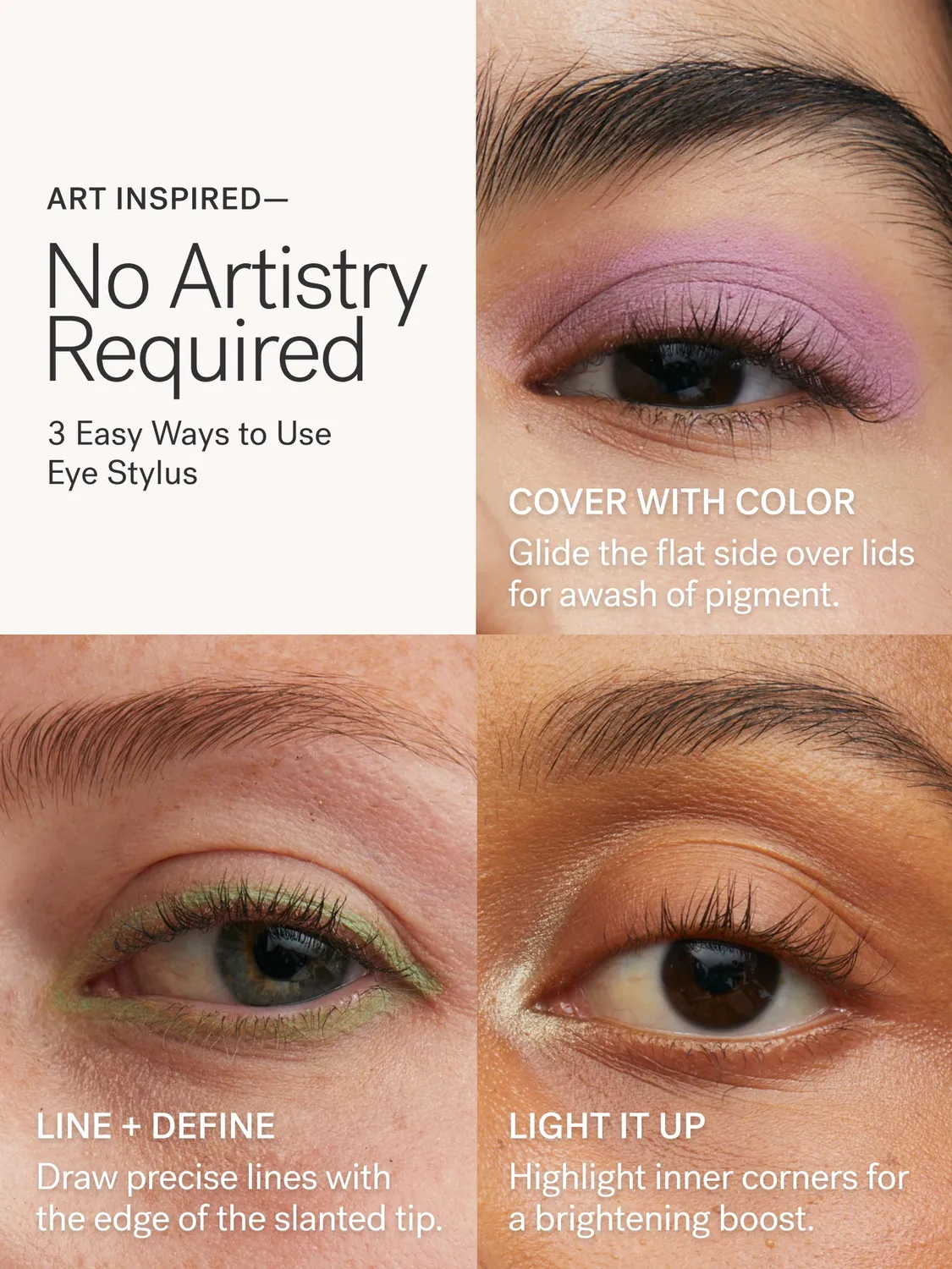 ILIA Mini Eye Stylus Trio oogschaduw waterproof shimmer