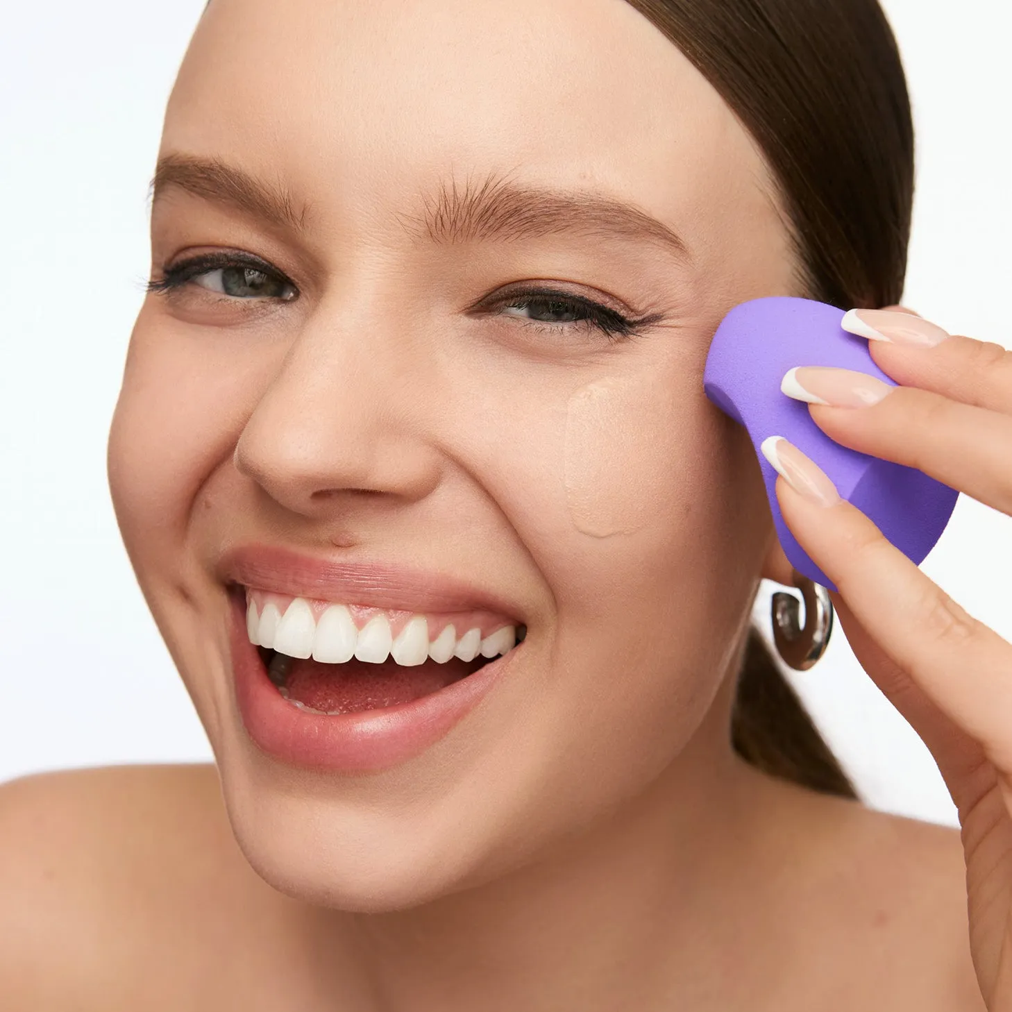Wonderskin Curve Blender Make-up Spons Zachte Blend
