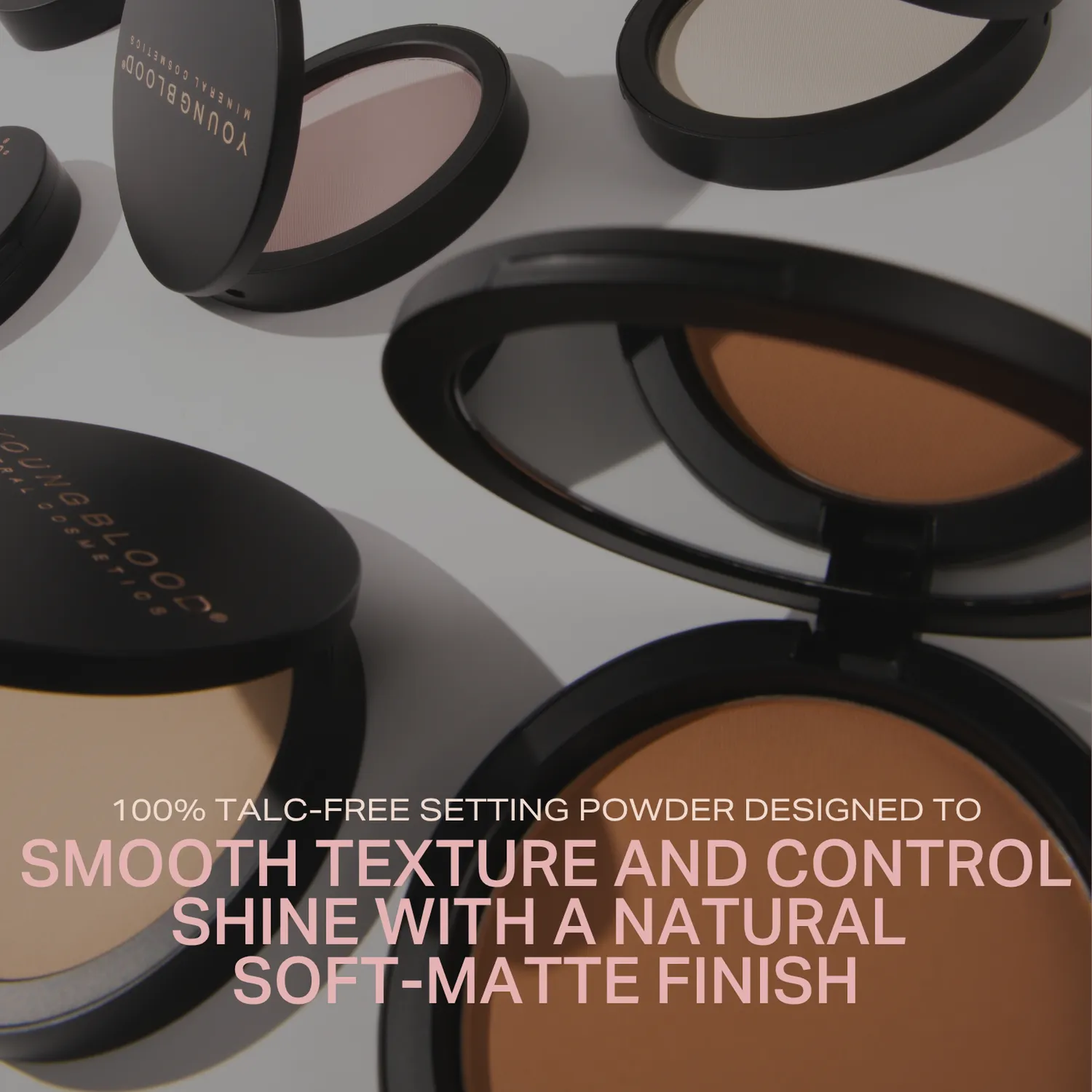 Youngblood Pressed Mineral Rice Powder gezichtspoeder mat